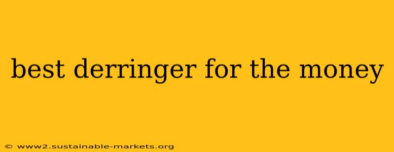 best derringer for the money