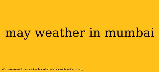 may weather in mumbai
